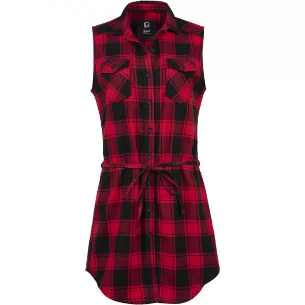  Риза BRANDIT BD44007 ЧЕРВЕНО/ЧЕРНО 