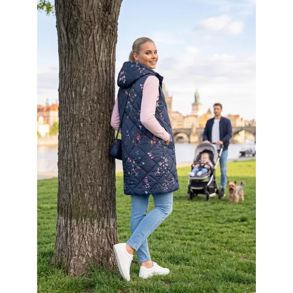  Дамски елек ALTISPORT DANIELA ТЪМНО СИНЬО 