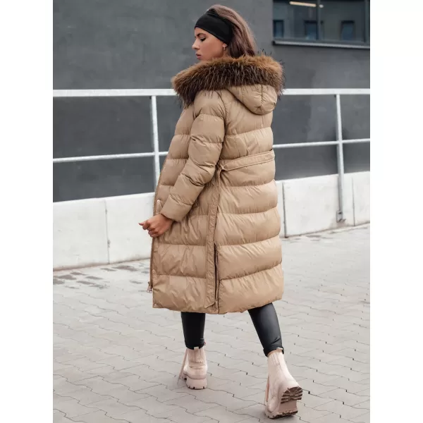 Зимно палто DSTREET STYLEBELLA БЕЖОВО 