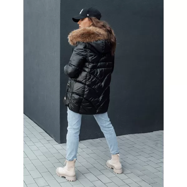  Дамско яке DSTREET WINTERCHIC ЧЕРНО 