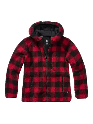Дамско яке BRANDIT BD55005 ЧЕРВЕНО/ЧЕРНО
