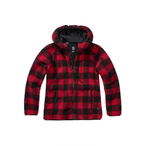  Дамско яке BRANDIT BD55005 ЧЕРВЕНО/ЧЕРНО 