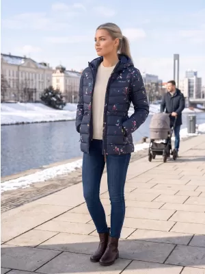 Дамско яке ALTISPORT DARCIA ТЪМНО СИНЬО