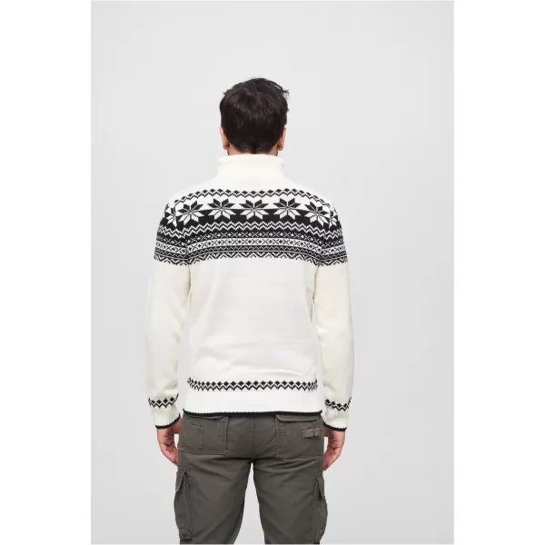  Мъжки суичър BRANDIT TROYER NORWEGER BD5029 БЯЛ 