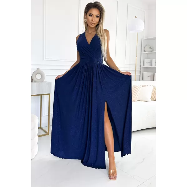  Рокля NUMOCO JUSTINE 362-9 ТЪМНО СИНЬО 