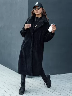 Зимно палто DSTREET GLAMFUR ЧЕРНО