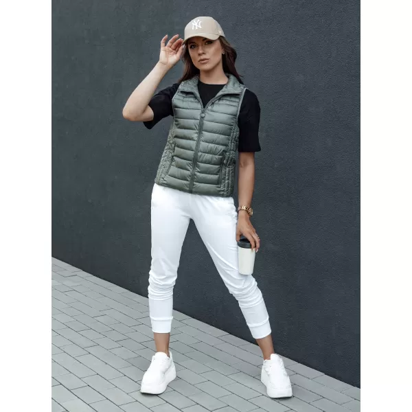  Жилетка DSTREET STYLISHZ TY4448 ЗЕЛЕНО 