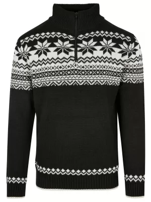 Мъжки суичър BRANDIT TROYER NORWEGER BD5029 ЧЕРНО