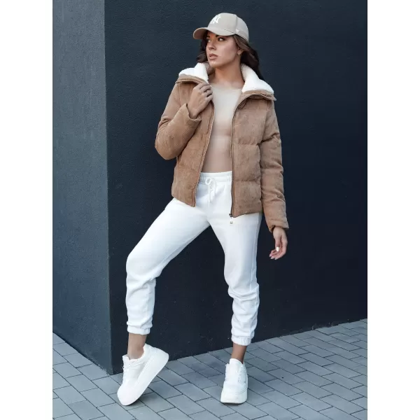  Женско яке DSTREET TRENDYGLAM TY4359 БЕЖОВО 