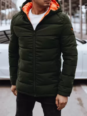 Мъжко зимно яке DSTREET ЗЕЛЕНО