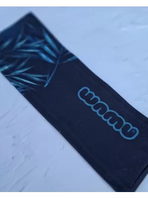Детска спортна лента за глава MONSTERA BLACK WAMU