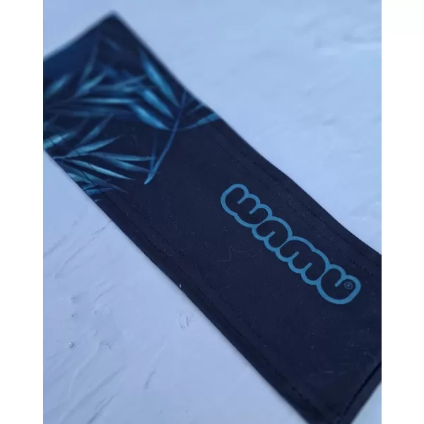  Детска спортна лента за глава MONSTERA BLACK WAMU 