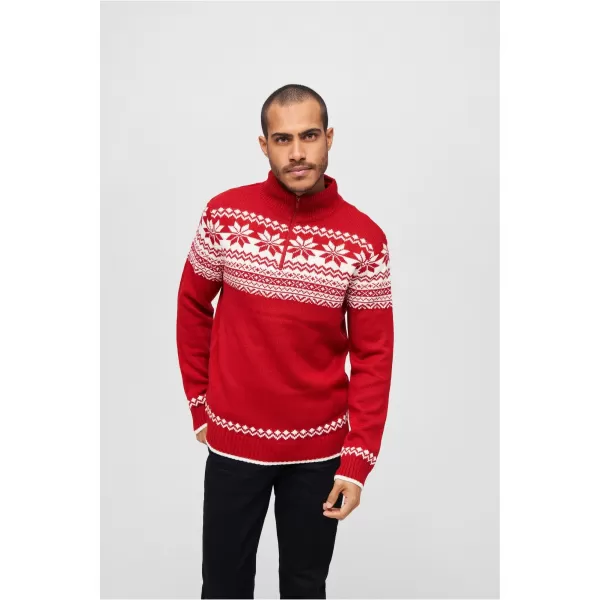  Мъжки суичър BRANDIT TROYER NORWEGER BD5029 ЧЕРВЕНО 