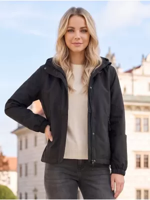 Дамско яке BRANDIT BD33114 ЧЕРНО