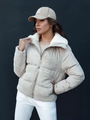 Женско яке DSTREET TRENDYGLAM TY4358 БЕЖОВО