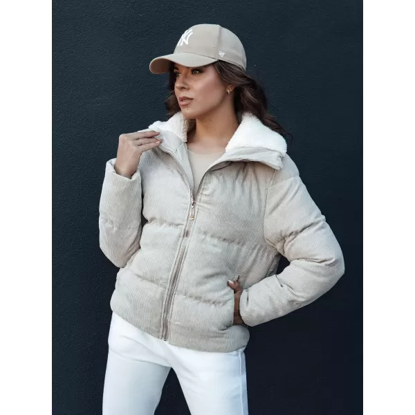  Женско яке DSTREET TRENDYGLAM TY4358 БЕЖОВО 