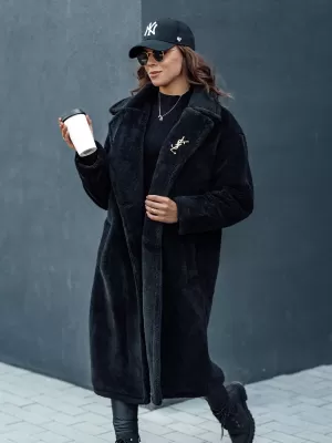 Зимно палто DSTREET GLAMFUR ЧЕРНО
