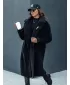 Зимно палто DSTREET GLAMFUR ЧЕРНО