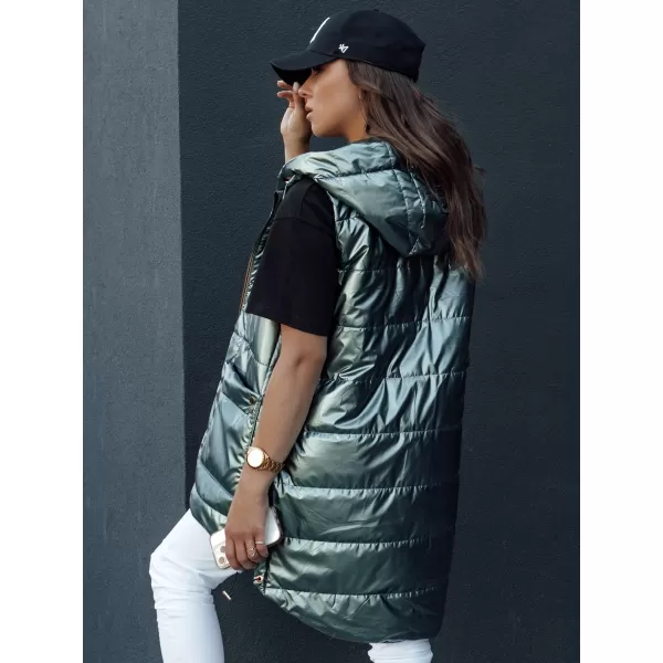  Жилетка DSTREET JESS TY4454 ЗЕЛЕНО 