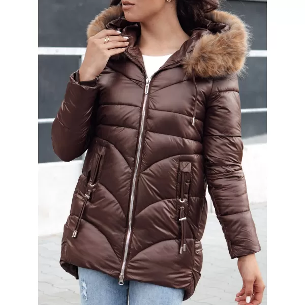  Дамско яке DSTREET WINTERCHIC КАРАМЕЛ 