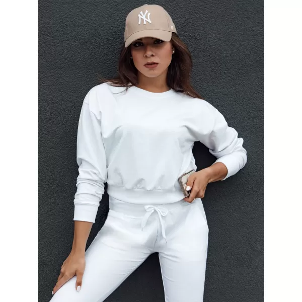  Дамска суитчър DSTREET CASUALVIBE БЯЛ 