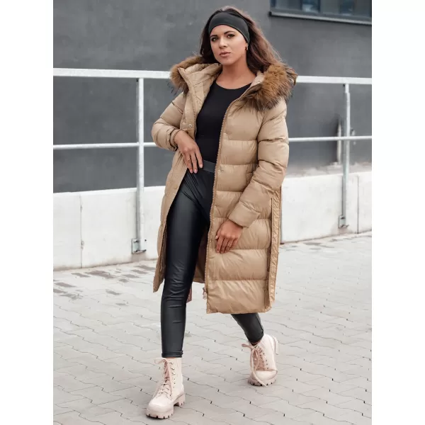  Зимно палто DSTREET STYLEBELLA БЕЖОВО 