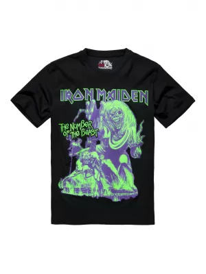 Мъжка тениска BRANDIT IRON MAIDEN BD61050 ЧЕРЕН