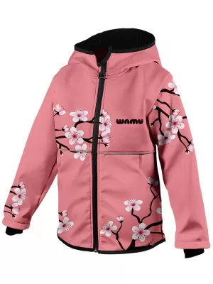 Бебешкото яке Softshell WAMU SAKURY РОЗОВО