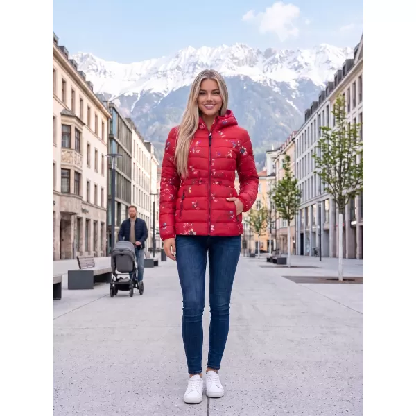  Дамско яке ALTISPORT DARCIA ЧЕРВЕНО 