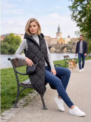 Дамски елек ALTISPORT DANIELA ЧЕРЕН