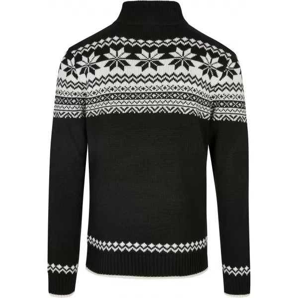  Мъжки суичър BRANDIT CARDIGAN NORWEGER BD5030 ЧЕРНО 