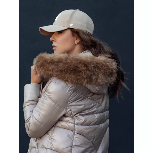  Дамско яке DSTREET WINTERCHIC КАРАМЕЛ 
