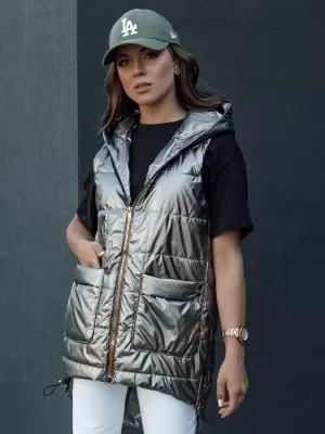 Жилетка DSTREET JESS TY4446 ТЪМНО СИВО