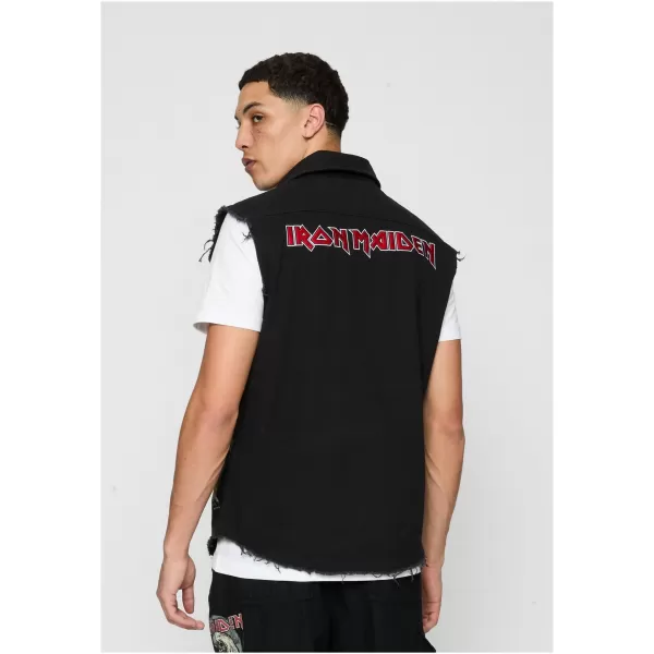  Мъжка риза BRANDIT IRON MAIDEN BD61043 ЧЕРЕН 