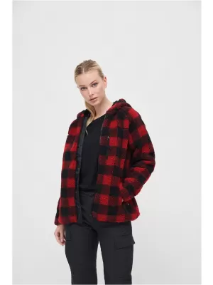 Дамско яке BRANDIT BD55005 ЧЕРВЕНО/ЧЕРНО