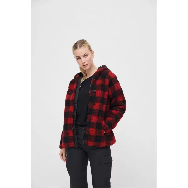  Дамско яке BRANDIT BD55005 ЧЕРВЕНО/ЧЕРНО 