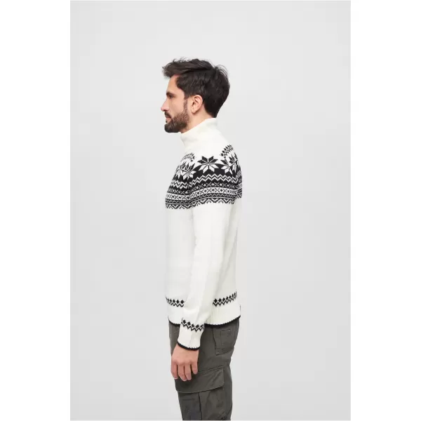  Мъжки суичър BRANDIT TROYER NORWEGER BD5029 БЯЛ 