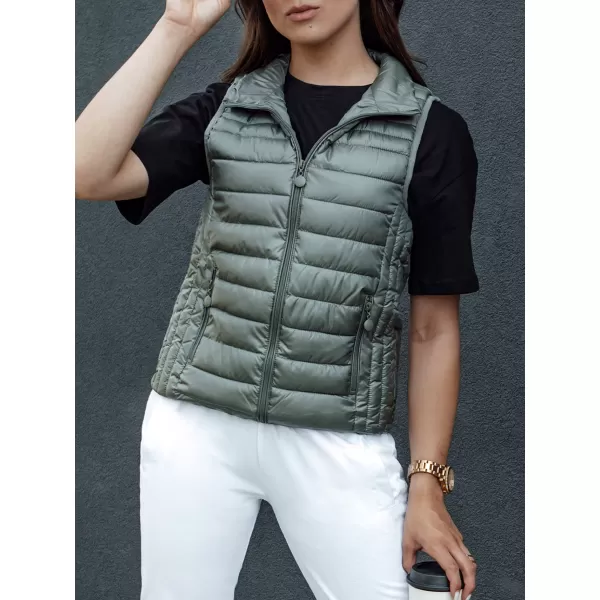  Жилетка DSTREET STYLISHZ TY4448 ЗЕЛЕНО 