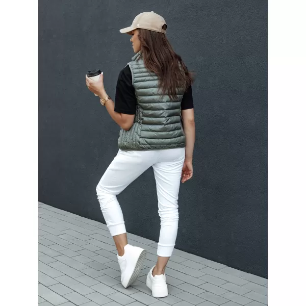  Жилетка DSTREET STYLISHZ TY4448 ЗЕЛЕНО 