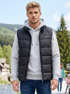 Мъжка жилетка ALTISPORT DAMAN ЧЕРЕН