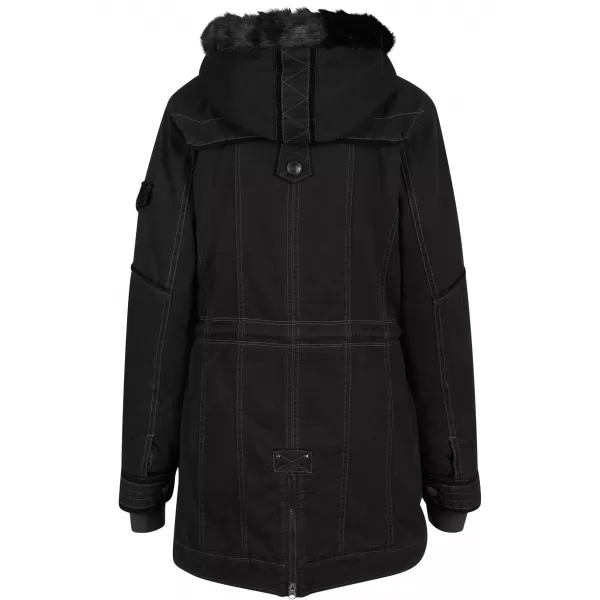  Дамска парка BRANDIT BD33122 ЧЕРЕН 