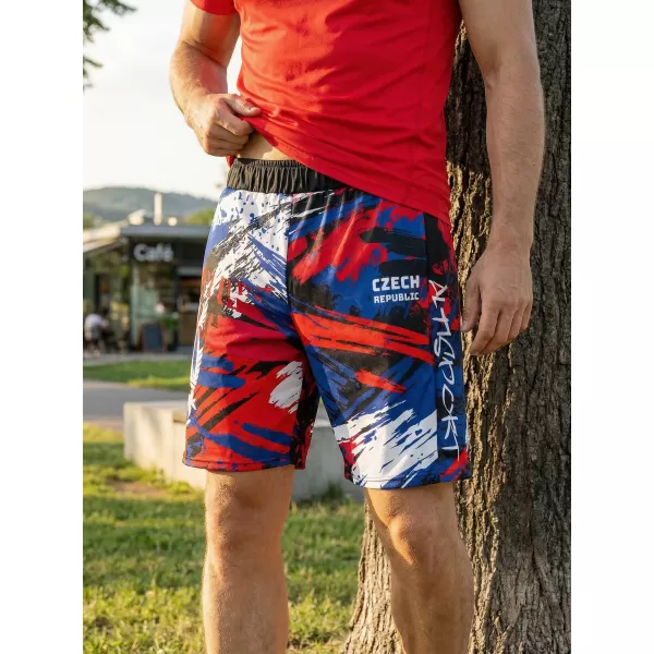  Мъжки премиум функционални шорти без джобове ALTISPORT VOJ/ALM036KRA02 ЧЕШКИ 