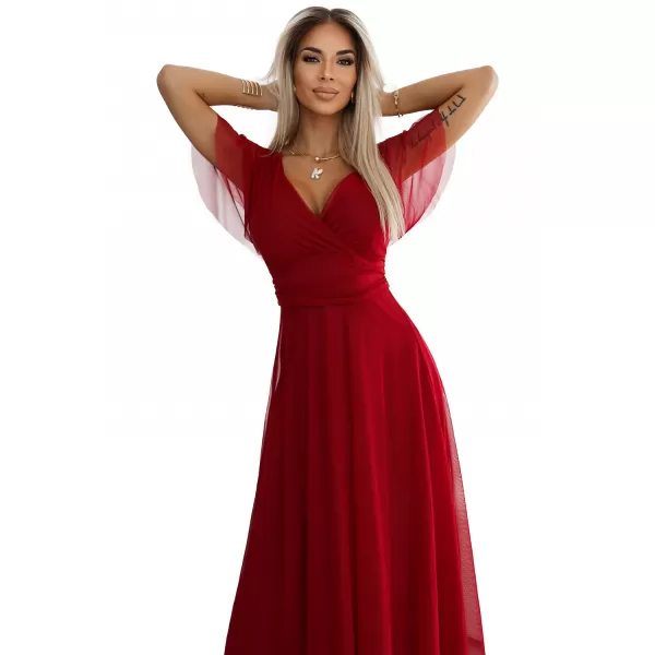  Рокля NUMOCO NASTIA 562-2 БУРГУНДИЯ 