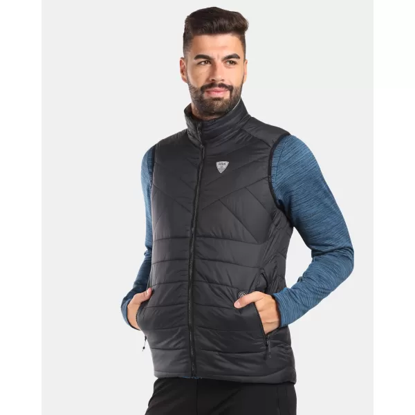 Изолирана жилетка с отопление KILPI HEATEO-M WM0121KI ЧЕРЕН 