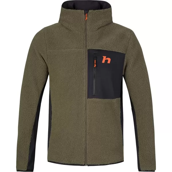  Мъжки суичър HANNAH KODIAK HOODY БРЪШЛЯНОВО ЗЕЛЕНО/АНТРАЦИТ 