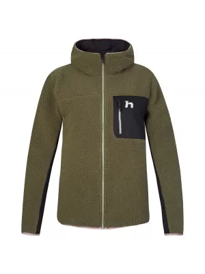 Дамски суичър HANNAH KOALA HOODY БРЪШЛЯНОВО ЗЕЛЕНО/АНТРАЦИТ