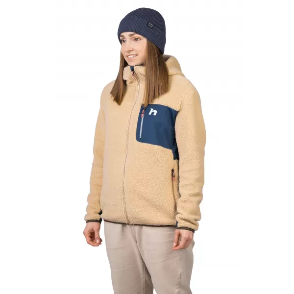  Дамски суичър HANNAH KOALA HOODY БЕЖОВО/СТРАТИФИЦИРАНО МОРЕ 