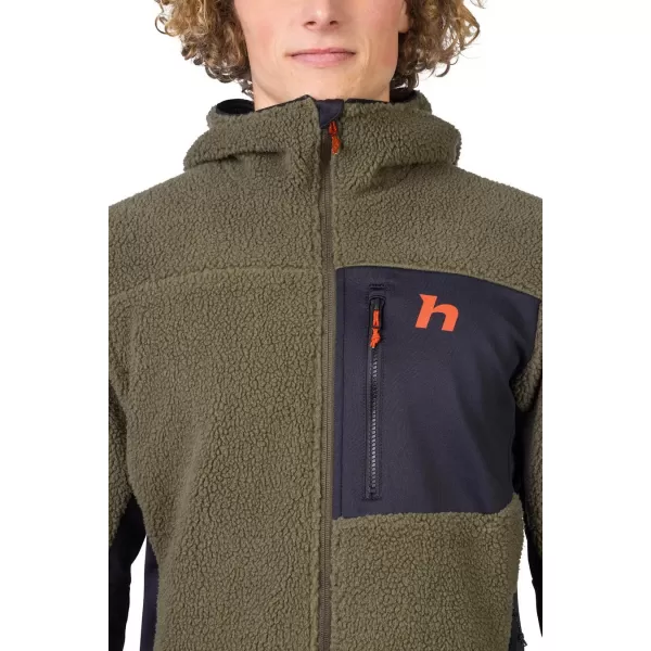  Мъжки суичър HANNAH KODIAK HOODY БРЪШЛЯНОВО ЗЕЛЕНО/АНТРАЦИТ 