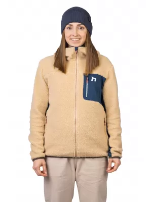 Дамски суичър HANNAH KOALA HOODY БЕЖОВО/СТРАТИФИЦИРАНО МОРЕ