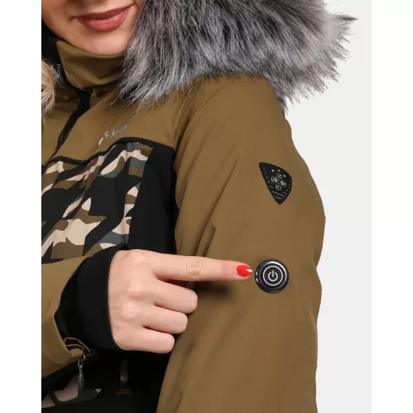  Дамско ски яке KILPI CLAIR-W WL0107KI КАКИ 